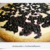 Čučoriedkový koláč s mascarpone